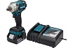 Аккумуляторный ударный гайковерт Makita бесщеточный, 18 В, 1x5 Ач Li-ion, 0-1800/2600/3500у/м, 280 Нм, квадрат 1/2", 1.7 кг, кор., подсв, М10-М20, кейс DTW285RTK