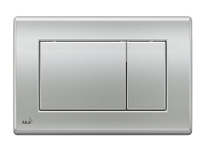 Кнопка смыва AlcaPlast M272 хром матовый