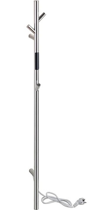 Полотенцесушитель электрический Bemeta 704151011 30W 103x1180 стойка, полированная сталь