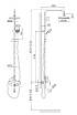 Душевая стойка D&K Rhein Marx DA1393701B07