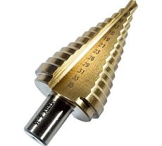Сверло по металлу ступенчатое 6-35 мм Vertextools 6-35