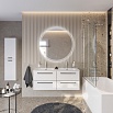 Мебель для ванной Cezares Eco-Cer-N 120 см, 4 ящика Bianco Lucido