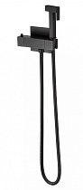Смеситель Wonzon&Woghand WW-88819903-MB с гигиеническим душем, термостат, черный матовый