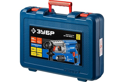 Перфоратор Зубр Профессионал SDS Plus ЗП-28-800 КМ