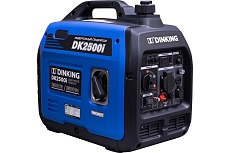 Инверторный бензиновый генератор Dinking dk2500i 2.5кВт, 230в/50гц, dk164, бак 4 л ГЕН026
