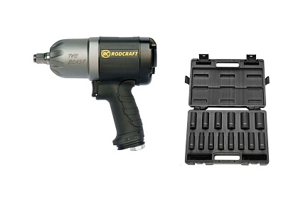 Ударный гайковерт 1/2" Rodcraft 2277 + набор головок RS4114D 8951000268