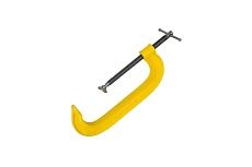 G-образная струбцина Hanskonner 250 мм/10'', чугун, оксидированный винт HK1078-01-250