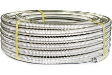 Гофрированная труба из нержавеющей стали Stahlmann SS304 18А, отожженная, 10 м 2217450