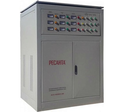 Трехфазный стабилизатор Ресанта АСН 100000/3