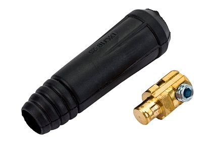 Разъем сварочный DX25, 10-25 мм2 Solaris WA-2473