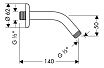 Держатель для душа Hansgrohe 27411000
