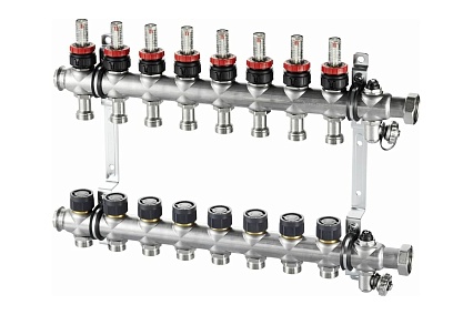Распределительный коллектор Oventrop 1", Multidis SF 8 1404358