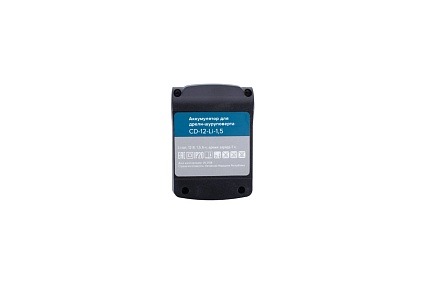 Аккумулятор для дрели-шуруповерта CD-12-Li-1,5 (12 В, Li-ion, 1.5 А*ч) Кратон 3 11 02 033
