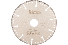 Диск алмазный вакуумный по металлу F/M (125х22.2 мм) Messer 125D-2.8T-3W-22.2 01-61-125