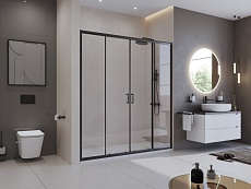 Поддон для душа BelBagno TRAY-MR-UNO-AH-160/80-35-W-BO 160x80 белый, накладка белый