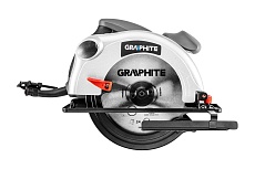 Дисковая пила Graphite 185 мм, 1200Вт, доп диск, кейс 58G488