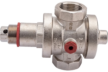 Редуктор давления Rommer RVS-0008-000025 PN25 вн/вн 1 с выходом под манометр RG00921SM0D2BR