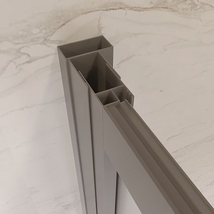 Добавочный профиль RGW A-08Gr серый 33270820-13 Добавочный профиль RGW A-08Gr серый 33270820-13