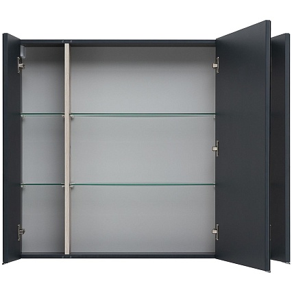 Зеркальный шкаф Aquanet Алвита New 100 см антрацит 00277543