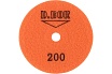 Алмазный гибкий шлифовальный круг STONE-WET+DRY 100 мм, №200 D.BOR D-S-WD-100-0200