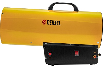 Газовая тепловая пушка Denzel GHG-50, 50 кВт, 1400 м3/ч, пропан-бутан 96480
