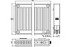Радиатор Kermi otop FTV 22, 100х300х600, X2 Inside, R, RAL 9016 белый FTV220300601R2Y