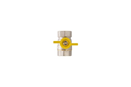 Шаровой кран для газа СТМ ГАЗ 3/4", г/г, бабочка CGFFB034