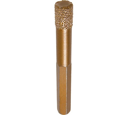 Коронка алмазная для плитки 6 мм, 6-гранный хвостовик PROJAHN 59806
