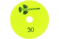 Круг алмазный гибкий шлифовальный Черепашка № 30 100 мм TRIO-DIAMOND 360030