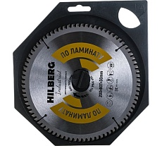 Диск пильный Industrial Ламинат (200x30 мм; 80Т) Hilberg HL200