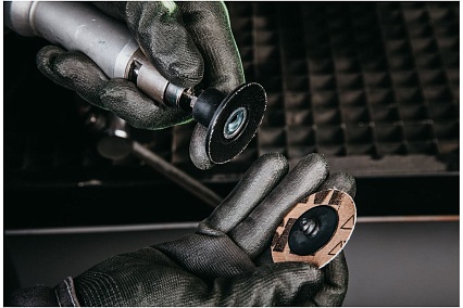 Диск быстросменный на винтовом креплении T QD-R, D=75 мм, P60 C-COOL Abraforce AFQD0TR75060CC