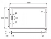 Поддон для душа Cezares TRAY-AS-AH-160/80-30-W 160x80 из мрамора