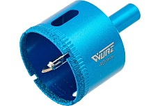 Коронка алмазная с центрирующим сверлом по керамике и стеклу 40 мм WURZ 92040