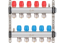 Коллекторная группа AV Engineering AVE135, 5 выходов AVE13500105