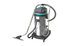 Пылеводосос Темп 80 л, нержавеющий, 220 V, 2200 W, 2 турбины TVC80-2