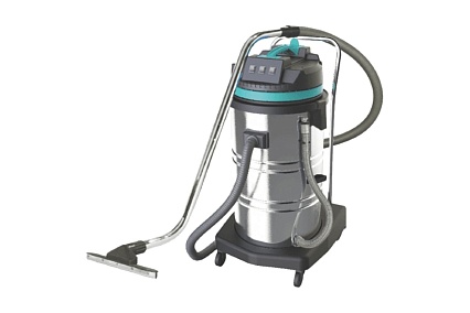 Пылеводосос Темп 80 л, нержавеющий, 220 V, 2200 W, 2 турбины TVC80-2