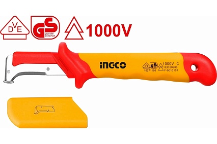 Диэлектрический нож электрика Ingco 185х50 мм HIDCK1851
