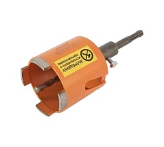 Коронка алмазная по бетону (75х90 мм; M16х110; SDS-plus) Спец СПЕЦ-0630002