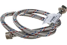 Гибкая подводка для воды НР 1/2&quot; х ВР 1/2&quot;, длина 1 мм STOUT RG008P0SIGMJFC