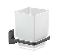 Держатель для стакана Aquatek Либра AQ4304MB черный матовый