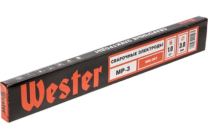 Электроды сварочные 990-097 МР-3 (3 мм; 1 кг) Wester 403829