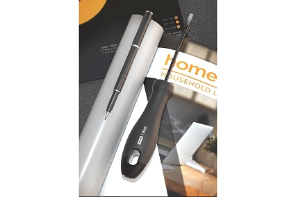 Шлицевая отвёртка Deli Home Series Black HT1106 SL6x150мм, Cr-V, Soft Touch рукоятка, подарочная упаковка 104605