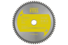 Диск пильный по нержавеющей стали (230x25.4x2 мм; 72Z) QPT 230SS