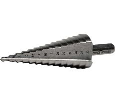 Сверло ступенчатое по металлу 4-30 мм, HSS, с рабочей частью из металла, 14 ступеней Промлайн ПЛ080605_z024