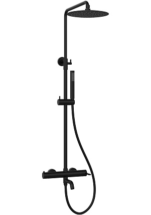 Душевая стойка Vincea Villa VSFS-1VL1MB черный матовый