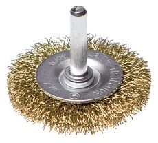 Щетка-крацовка со шпилькой для дрели 100 мм РемоКолор 45-3-001