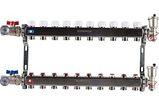 Коллектор из нержавеющей стали Rommer в сборе, без расходомеров, 10 выходов Rms-3210-000010 RG0091LAMJ5JSU