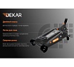 Домкрат подкатной гидравлический DEKAR 3 т HJ5903