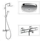 Душевая стойка Hansgrohe Croma Select E 180 2jet Showerpipe 27352400 с термостатом