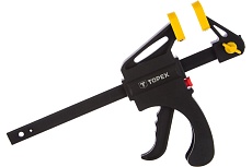 Автоматическая струбцина Topex 150мм 12A515
